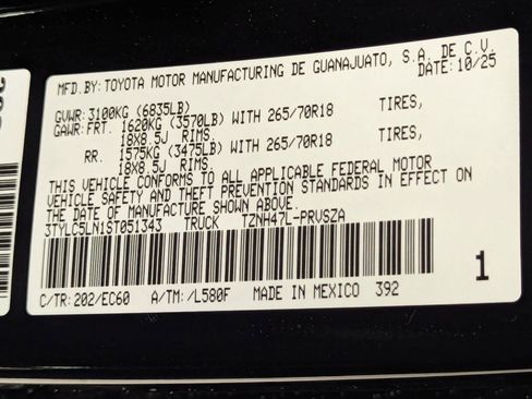 New 2025 Toyota Tacoma TRD Sport image 18