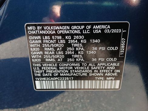 Used 2023 Volkswagen Atlas Cross Sport SE image 29