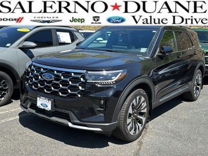 Certified 2025 Ford Explorer Platinum w/ LUX Leather Package