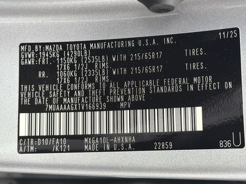 Used 2026 Toyota Corolla Cross L FWD image 35