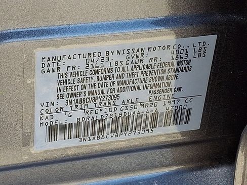 Used 2023 Nissan Sentra SV w/ All-Weather Package FWD image 27