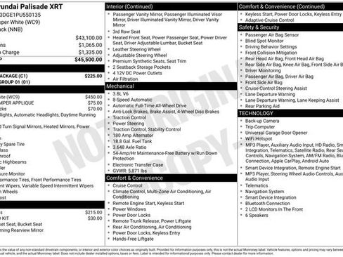 Used 2023 Hyundai Palisade XRT w/ Cargo Package AWD/4WD image 25