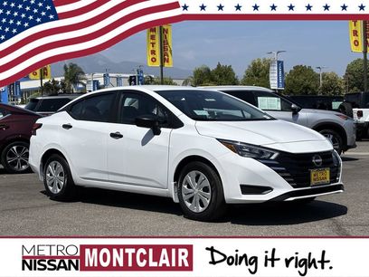 New 2025 Nissan Versa S w/ Trunk Package