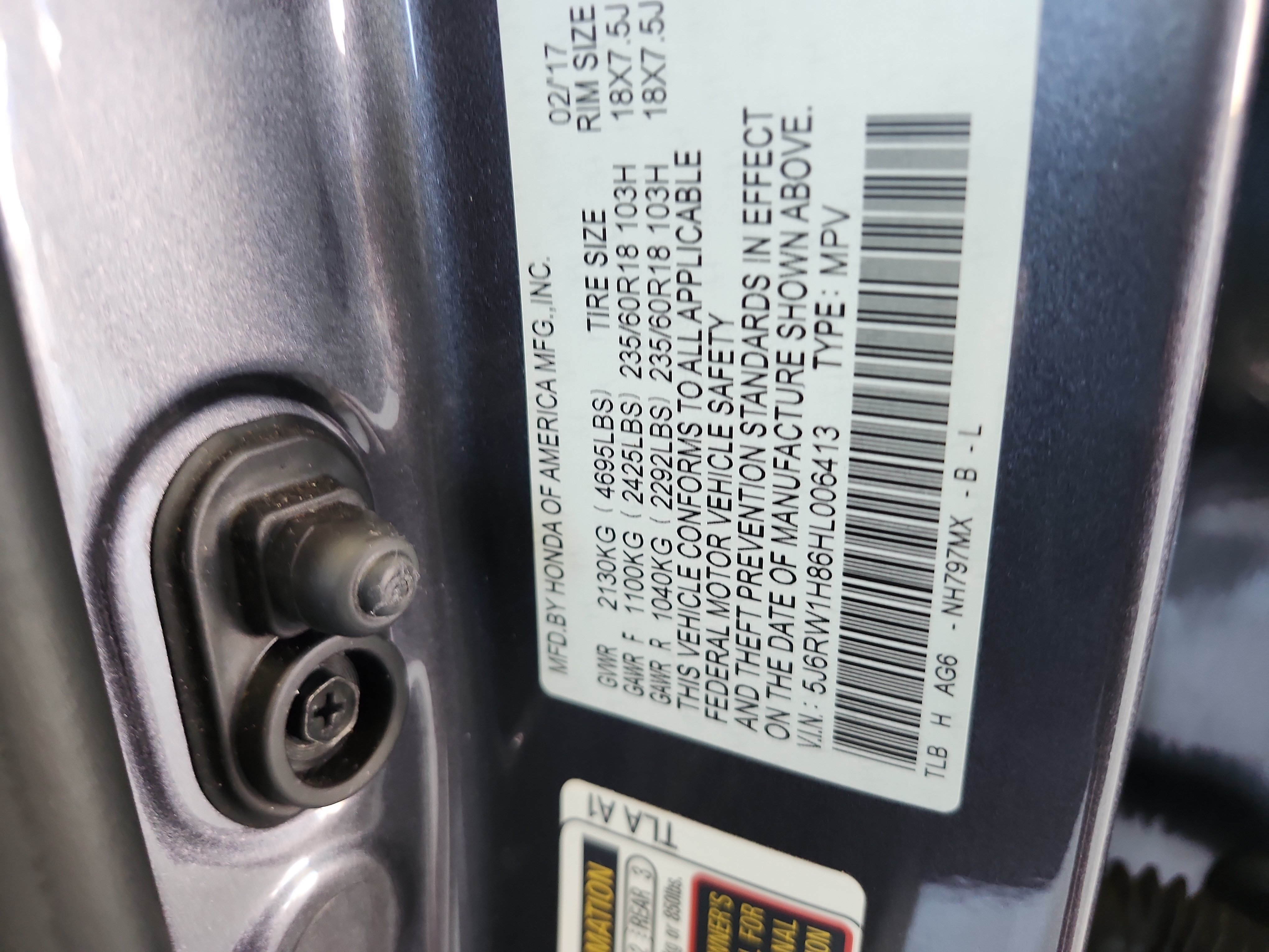Used 2017 Honda CR-V EX-L image 23