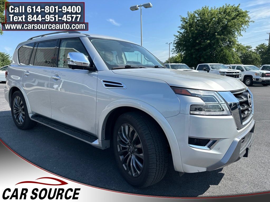 Used 2024 Nissan Armada Platinum w/ Captain's Chairs Package AWD/4WD image 12