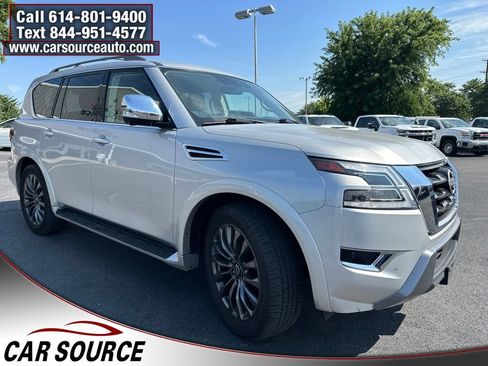 Used 2024 Nissan Armada Platinum w/ Captain's Chairs Package AWD/4WD image 12