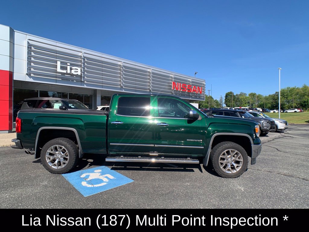 Used 2015 GMC Sierra 1500 SLT w/ SLT Crew Cab Value Package AWD/4WD image 2