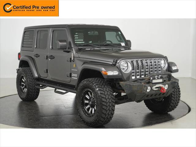 Certified 2020 Jeep Wrangler Unlimited Sahara AWD/4WD image 1