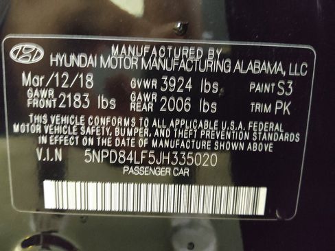 Used 2018 Hyundai Elantra Value Edition FWD image 33