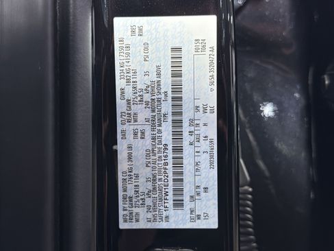 Used 2023 Ford F150 Lariat w/ Max Trailer Tow Package AWD/4WD image 39