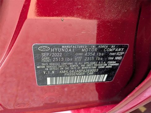 Certified 2023 Hyundai Sonata SEL image 30