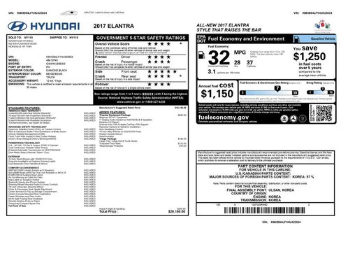 Used 2017 Hyundai Elantra SE FWD image 2