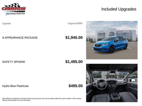 New 2026 Chrysler Pacifica Select w/ S Appearance Package AWD/4WD image 6