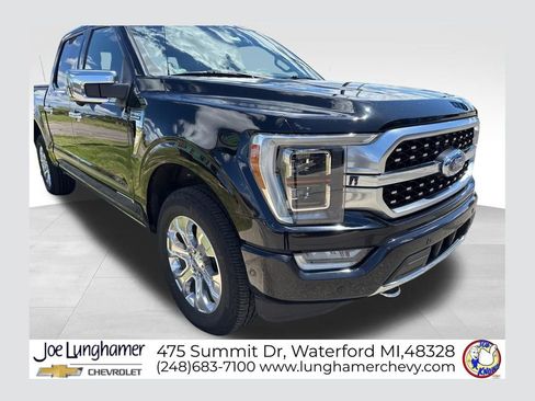 Used 2021 Ford F150 Platinum w/ Equipment Group 701A High AWD/4WD image 1