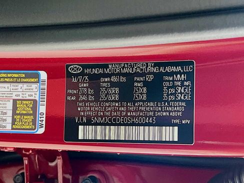 New 2025 Hyundai Tucson SEL image 22