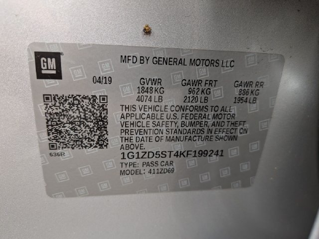 Used 2019 Chevrolet Malibu LT w/ Driver Confidence Package FWD image 22