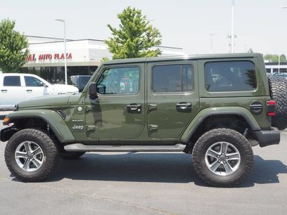 Used 2022 Jeep Wrangler Unlimited Sahara w/ LED Lighting Group