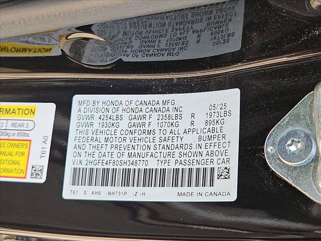 Used 2025 Honda Civic FWD Hybrid Sedan image 23
