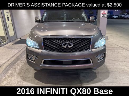 Used 2016 INFINITI QX80 4WD w/ Driver's Assistance Package image 2