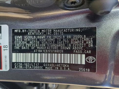 Used 2015 Toyota Avalon XLE Touring image 26