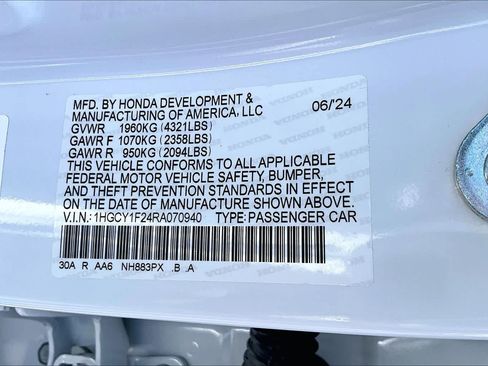 Used 2024 Honda Accord LX image 36