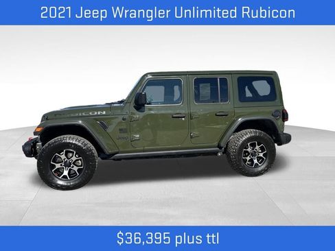 Used 2021 Jeep Wrangler Unlimited Rubicon image 2