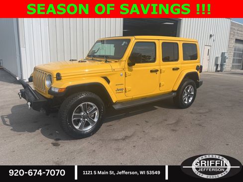 Used 2019 Jeep Wrangler Unlimited Sahara image 1