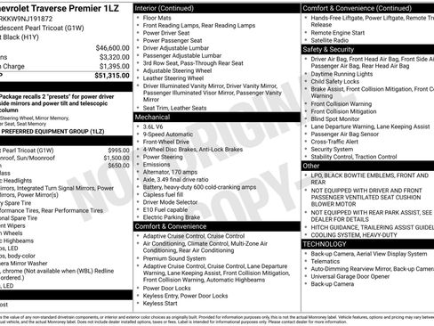 Used 2022 Chevrolet Traverse Premier image 33