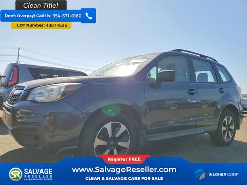 Used 2017 Subaru Forester 2.5i w/ Alloy Wheel Package AWD/4WD image 1