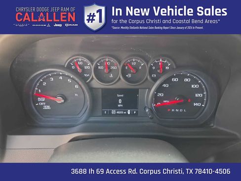 Used 2024 Chevrolet Silverado 1500 Custom Trail Boss AWD/4WD image 24