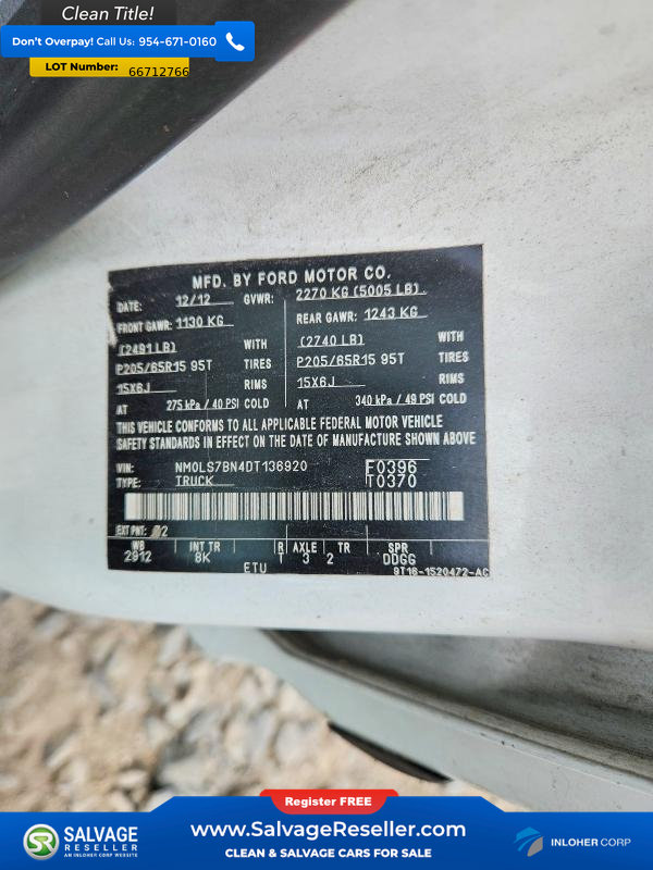Used 2013 Ford Transit Connect XLT FWD image 11