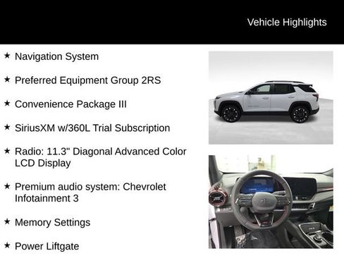 New 2026 Chevrolet Equinox RS w/ Convenience Package III image 27