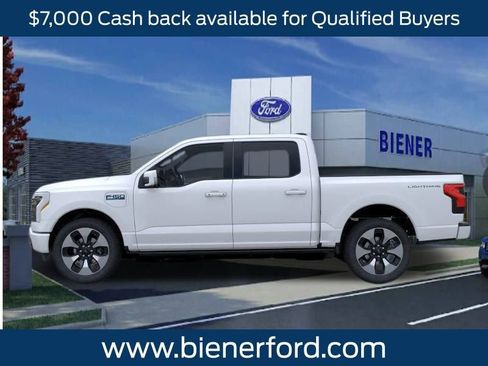 New 2025 Ford F150 Lightning Platinum image 3