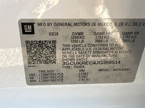 Used 2018 Chevrolet Silverado 1500 LT image 32