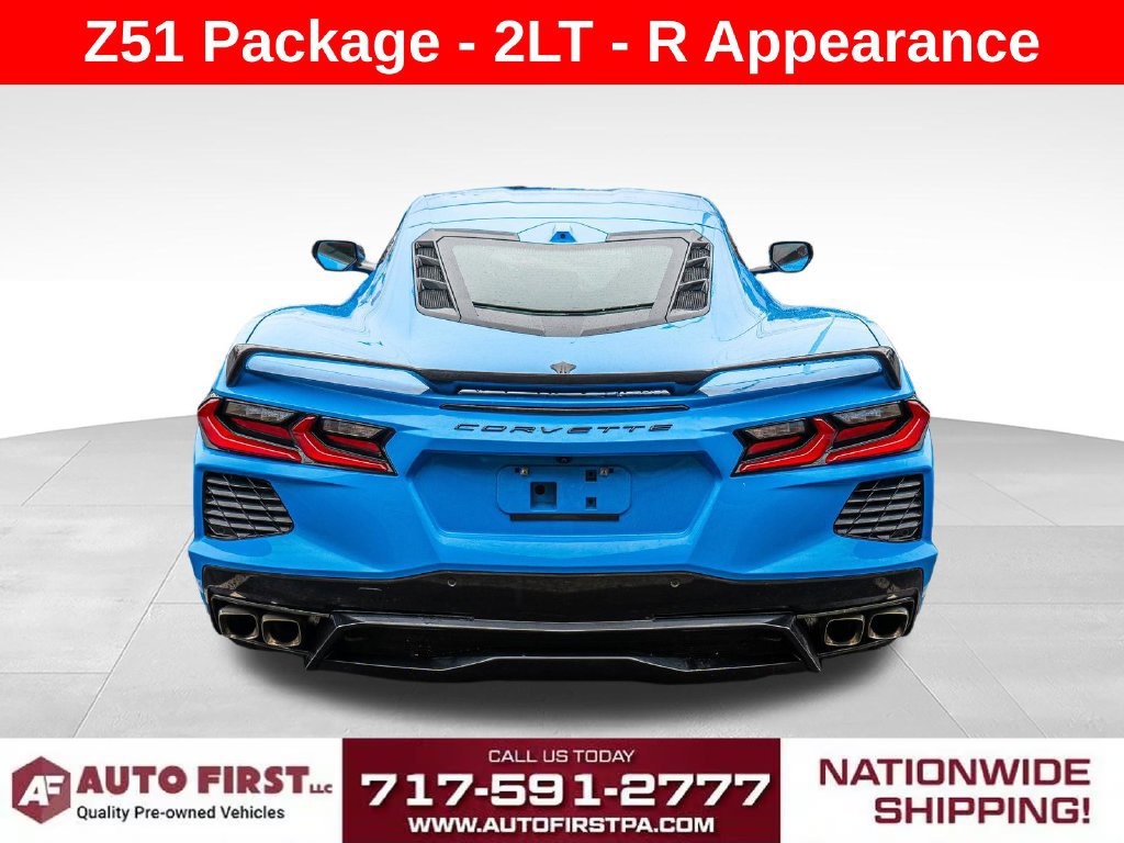 Used 2023 Chevrolet Corvette Stingray Preferred Cpe w/ Z51 Performance Package RWD image 4