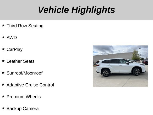 Used 2023 Toyota Highlander XLE AWD/4WD image 5