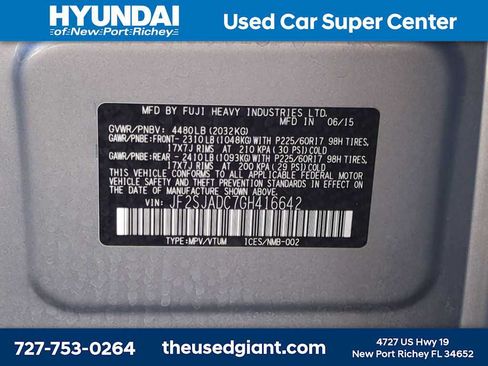 Used 2016 Subaru Forester 2.5i Premium w/ All-Weather Package AWD/4WD image 31