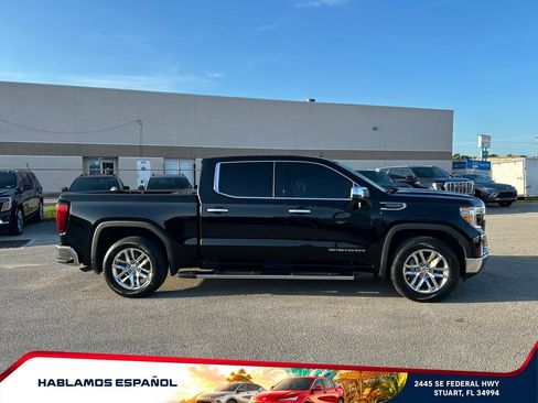 Used 2021 GMC Sierra 1500 SLT w/ SLT Premium Package RWD image 4