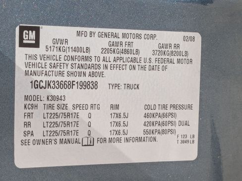 Used 2008 Chevrolet Silverado 3500 LTZ AWD/4WD image 31
