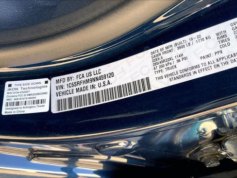 Used 2022 RAM 1500 Limited image 37