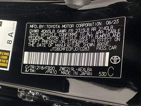 Used 2023 Toyota Corolla LE w/ LE Premium Package image 36