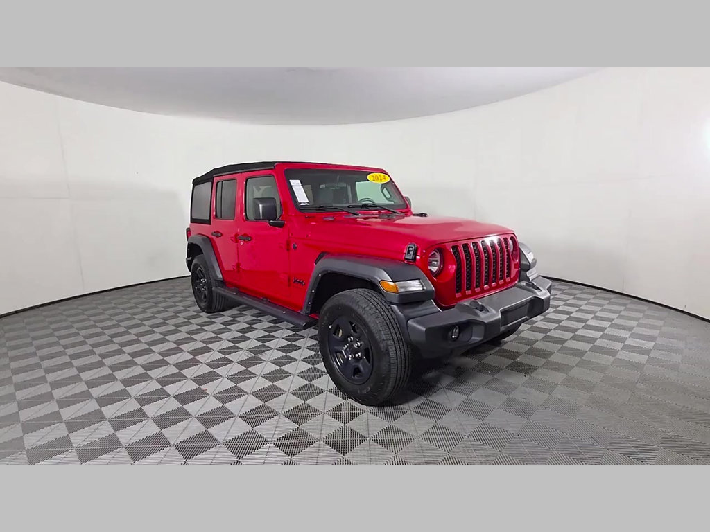 Used 2024 Jeep Wrangler Unlimited Sport AWD/4WD image 35
