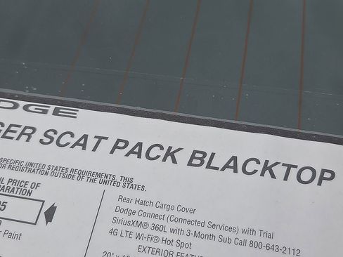 New 2026 Dodge Charger Scat Pack w/ Blacktop Package image 9