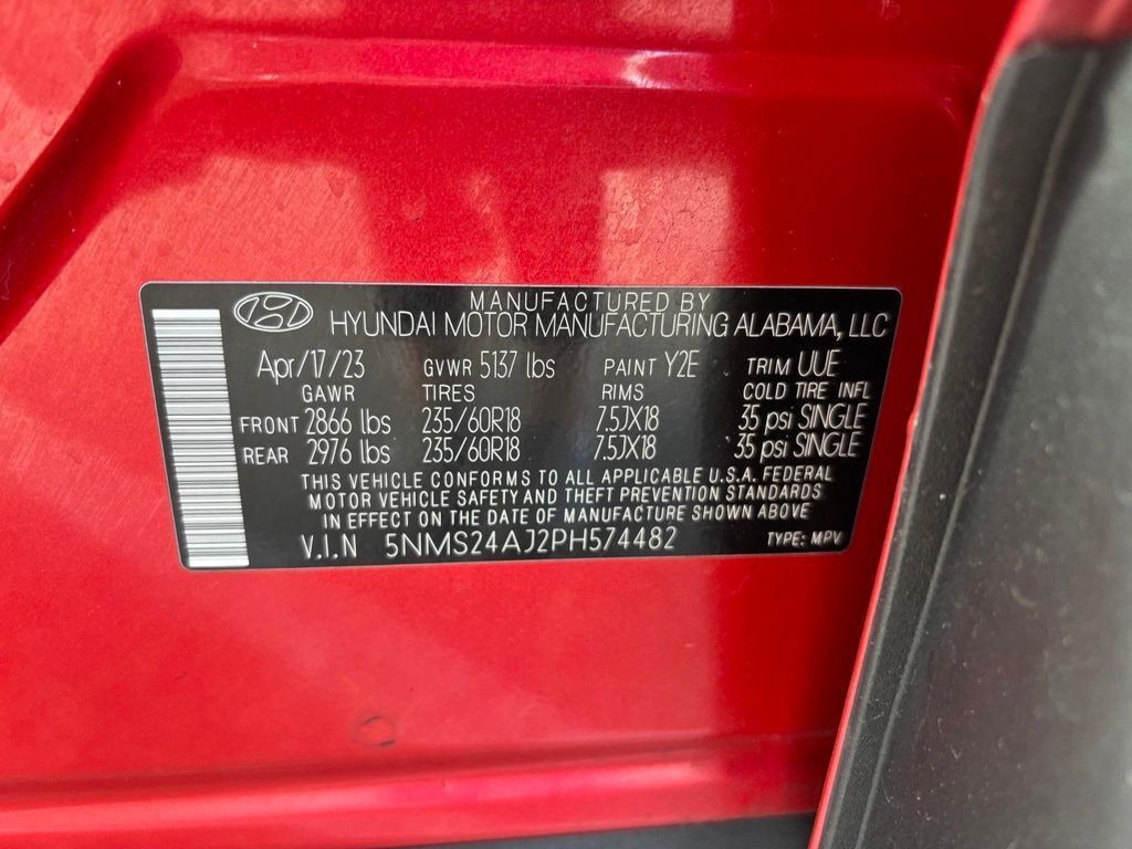 Used 2023 Hyundai Santa Fe SEL w/ Cargo Package FWD image 23