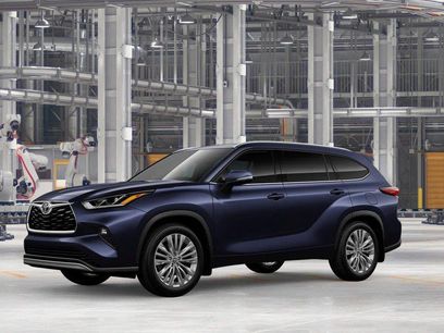 New 2026 Toyota Highlander Platinum