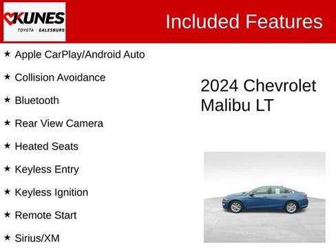 Used 2024 Chevrolet Malibu LT image 2