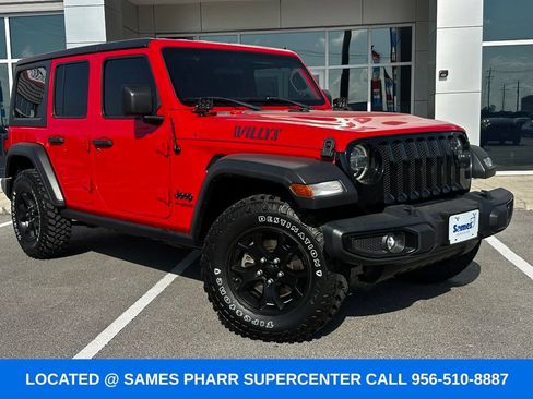 Used 2021 Jeep Wrangler Unlimited Sport AWD/4WD image 2