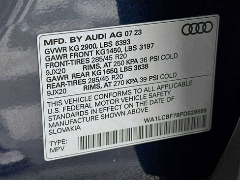 Certified 2023 Audi Q7 2.0T Premium Plus AWD/4WD image 32