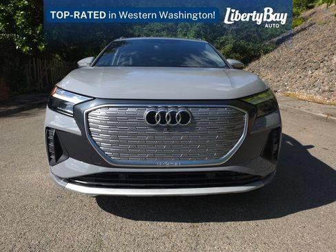 Used 2023 Audi Q4 e-tron Premium Plus w/ Premium Plus RWD image 2