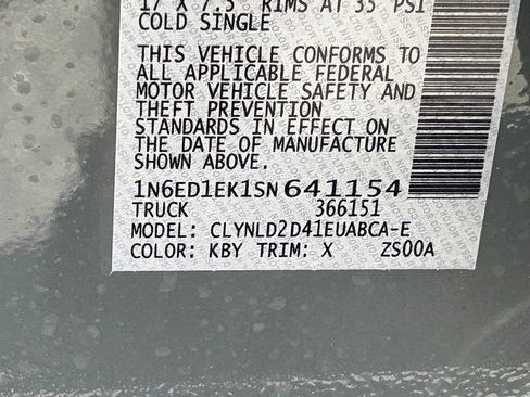 New 2025 Nissan Frontier PRO-4X w/ Pro Convenience Package image 49